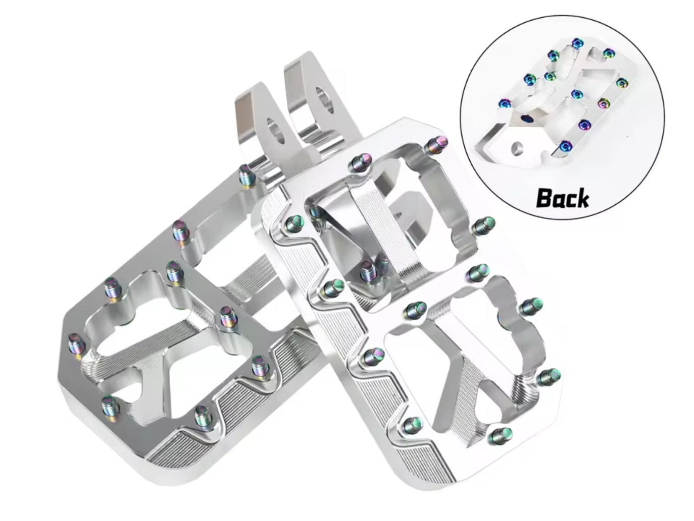 Upgraded Metal Foot Pegs for Surron LBX / E-Ride Pro