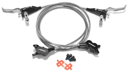 Upgraded Budget Front & Rear Break Kit for Surron Light Bee X, Talaria XXX, Talaria Sting MX3/MX4 for Segway X160 X260 / 79Bike Falcon M/E Ride Pro-SS