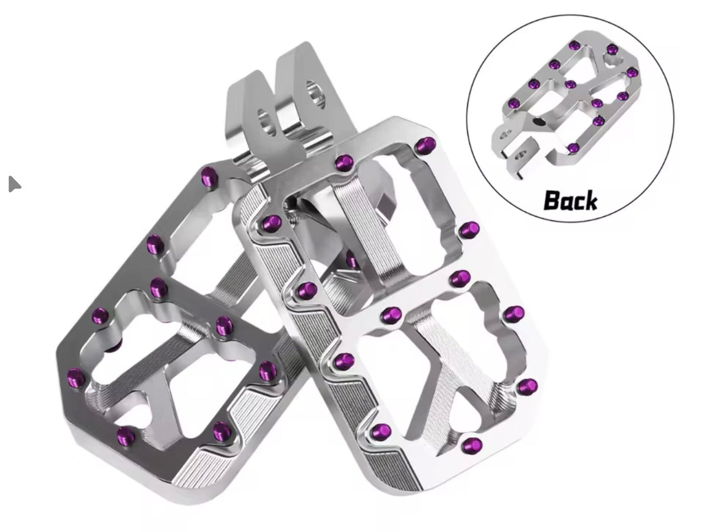 Upgraded Metal Foot Pegs for Surron LBX / E-Ride Pro